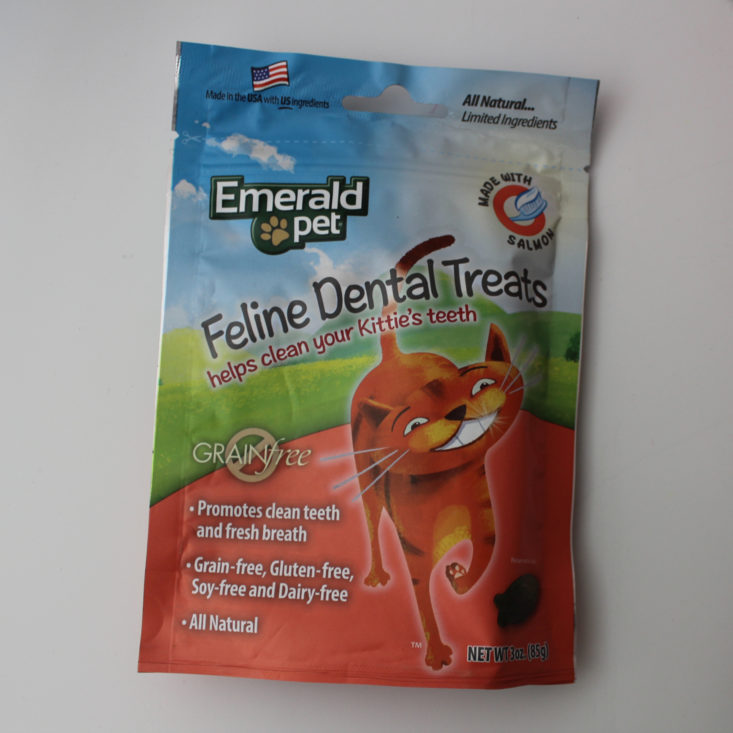 Emerald Pet Feline Dental Treats (salmon, 3 oz) 