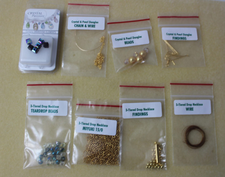 Facet Jewelry Stringing March 2018 review