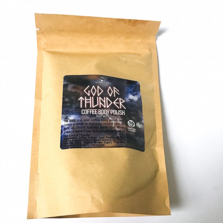 God Of Thunder Coffee Body Polish,