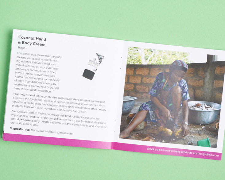 globein fashion forward fair trade artisans spotlight in booklet