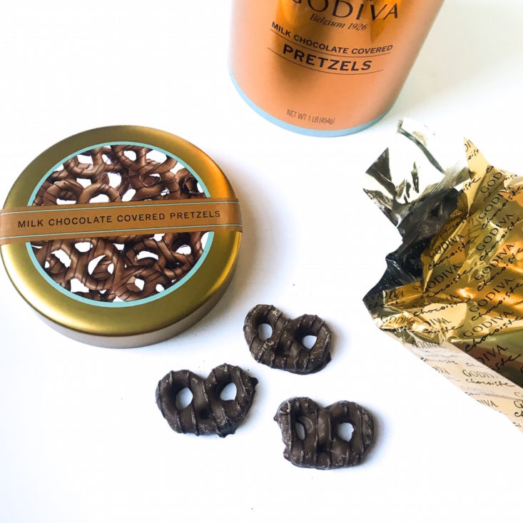 Godiva Chocolate of the Month Club april 2018 review