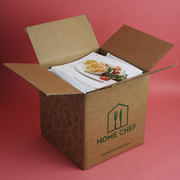 open home chef box