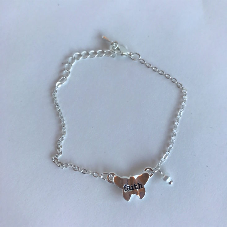 Butterfly Faith Bracelet