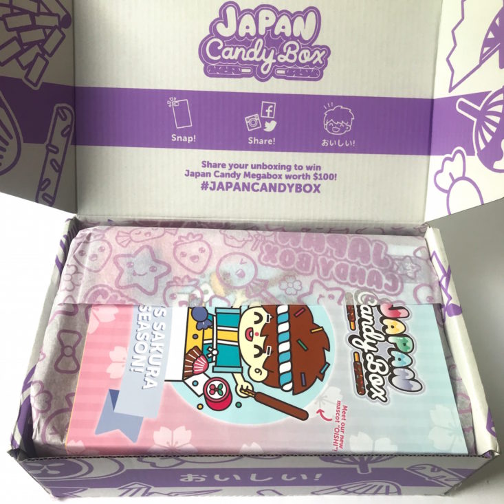 open Japan Candy box