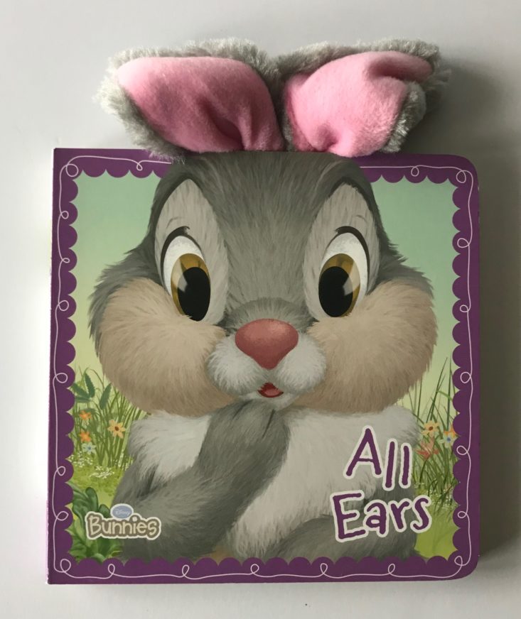 Kids BookCase.Club Box Review April 2018 -4) ears front
