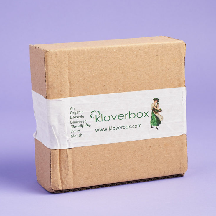 kloverbox natural beauty and lifestyle subscription box