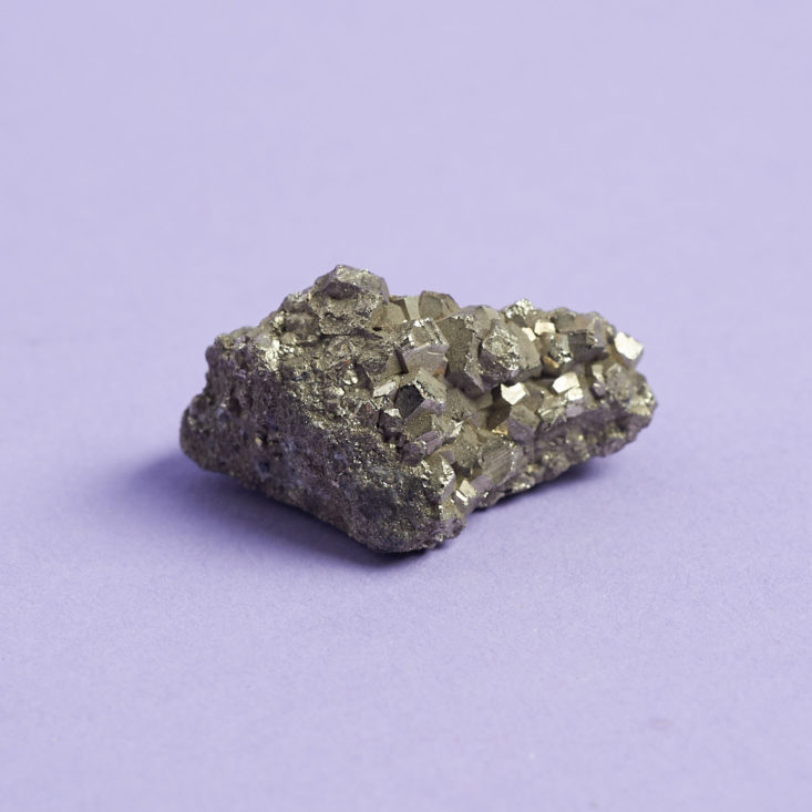 chunky gray crystal