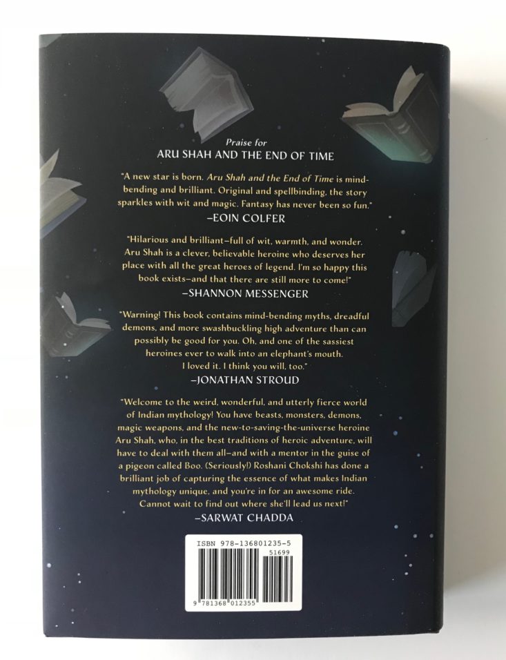 OwlCrate Jr. Book Box Review- April 2018- 7)book back