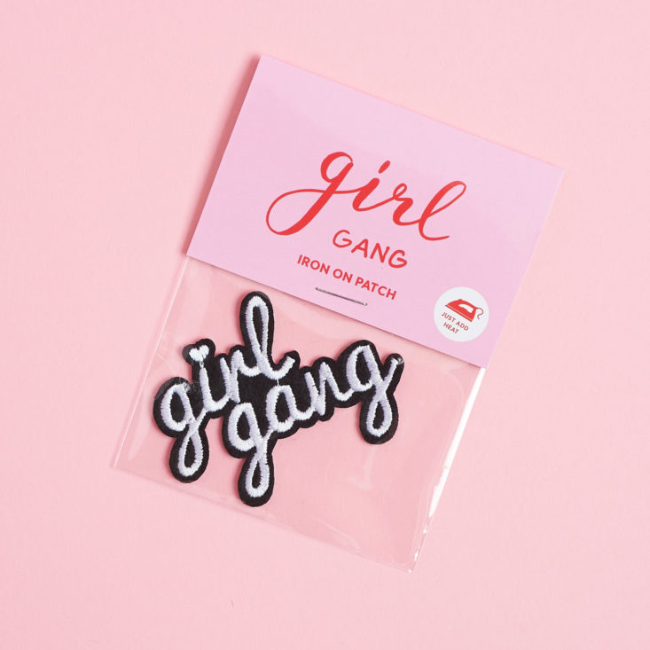 girl gang patch package