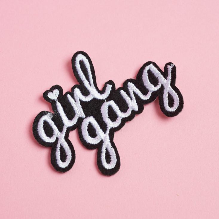 girl gang patch