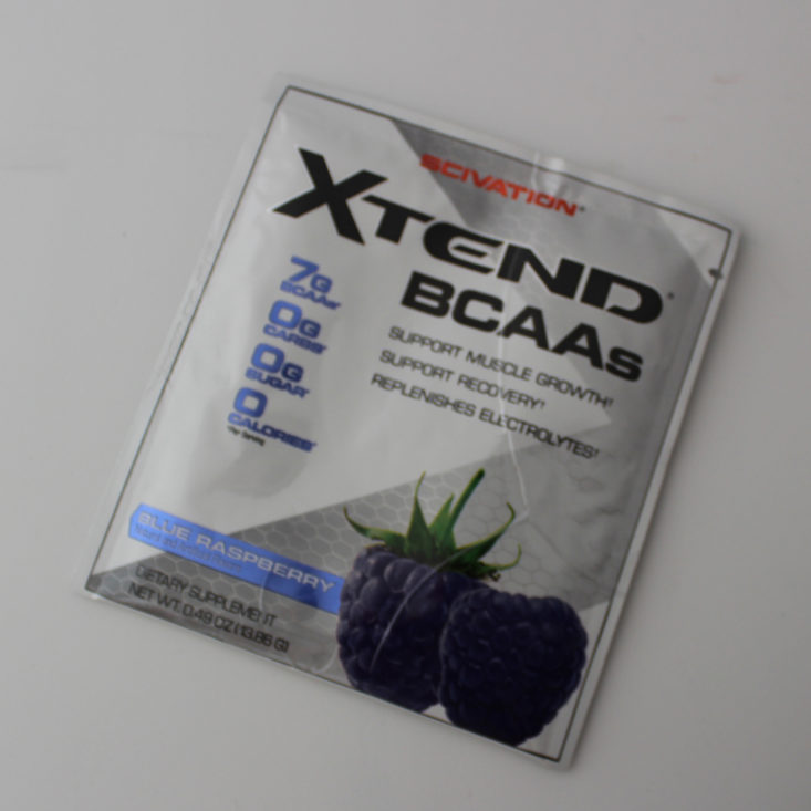 Scivation Xtend BCAAs in Blue Raspberry (1 serving) 