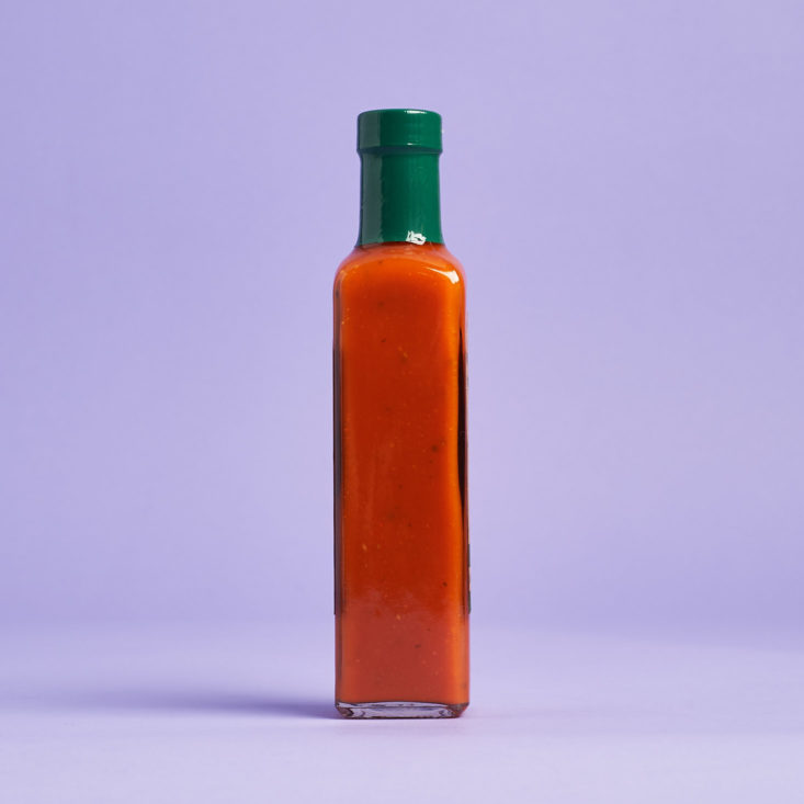 bottle of hot sauce