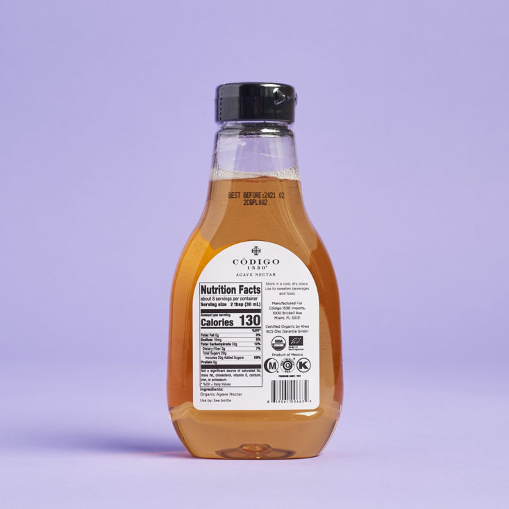 agave nectar