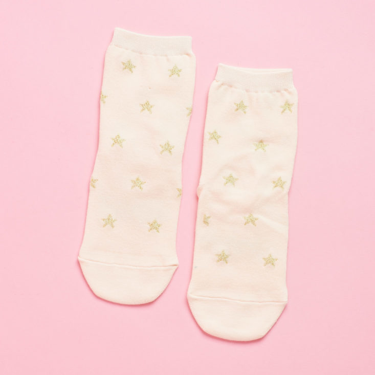 Mast/Steiner Pink Star Socks