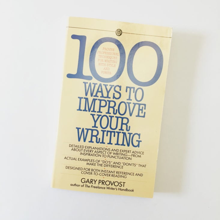Scribbler April 2018 100 Ways to Improve Your Writing