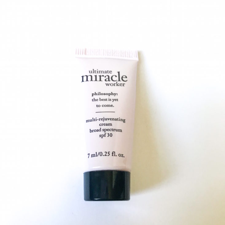 philosophy Ultimate Miracle Worker Multi-Rejuvenating Cream SPF 30, .25 oz