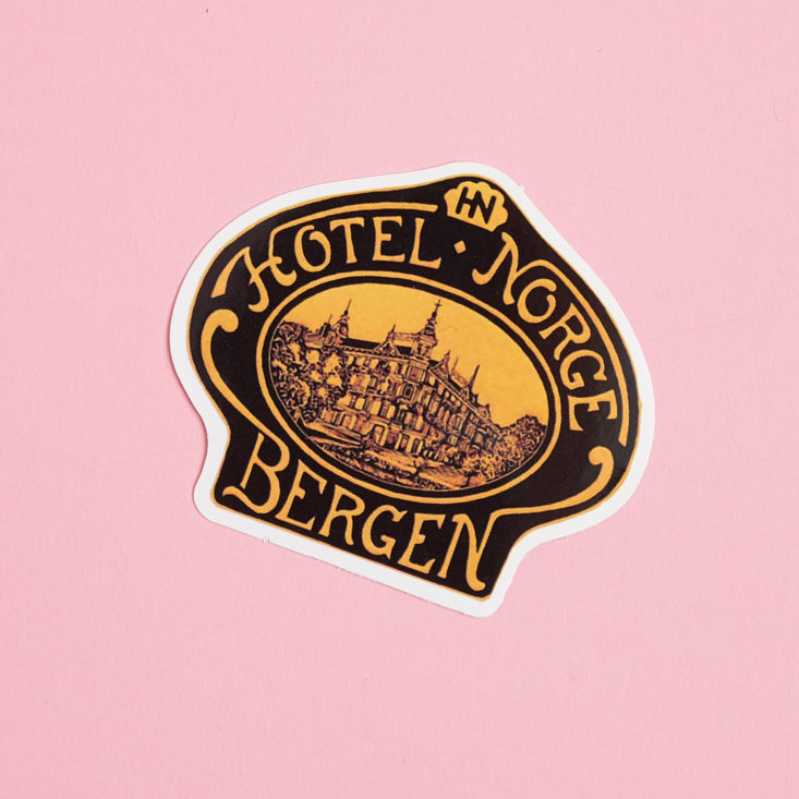 hotel norge sticker