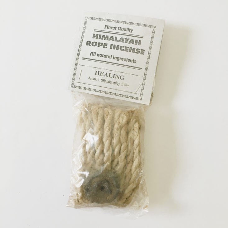 Therabox March 2018 Rope Incense