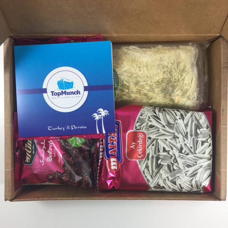 open TopMunch box