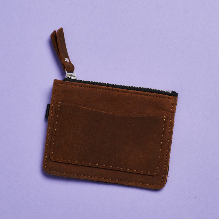 brown leather wallet