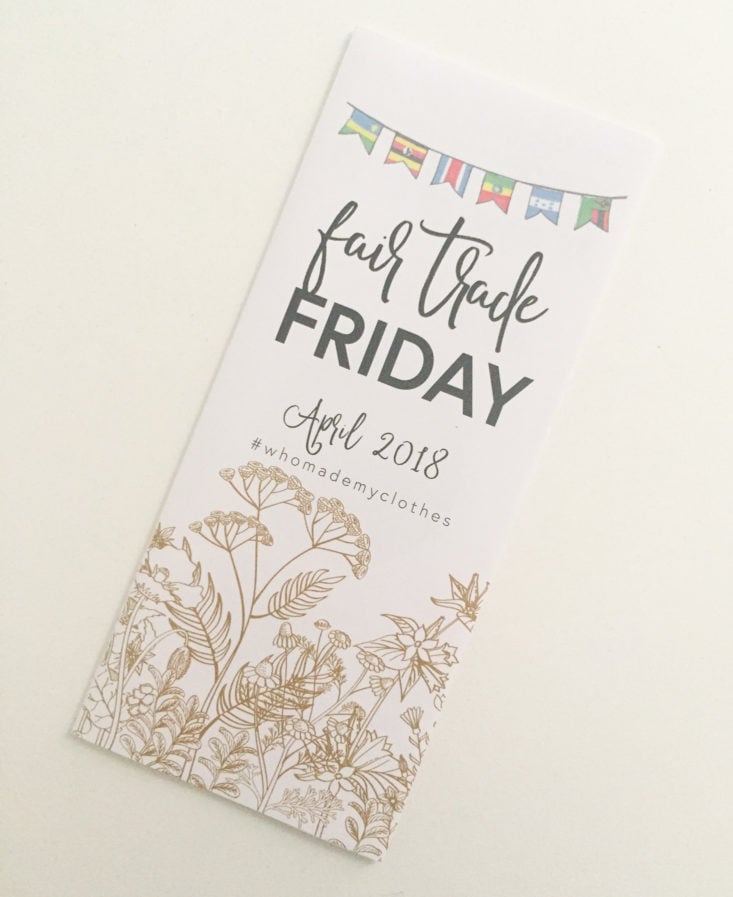 fair trade friday april 2018 booklet