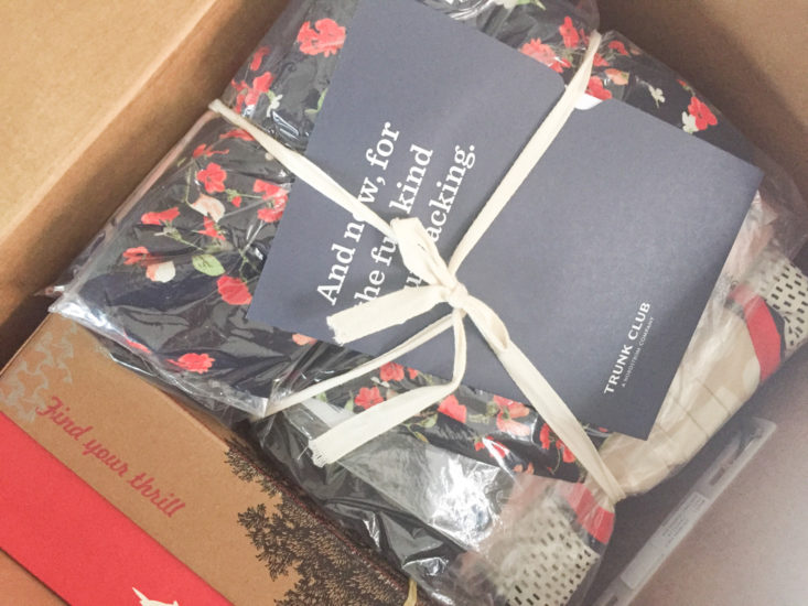 trunk club march 2018 box inside