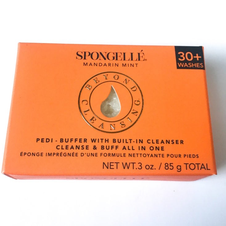 Spongelle Pedi-Buffer in Mandarin Mint