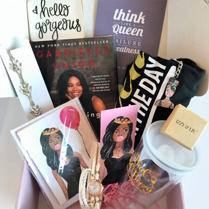 Brown Sugar Box for women of color example products