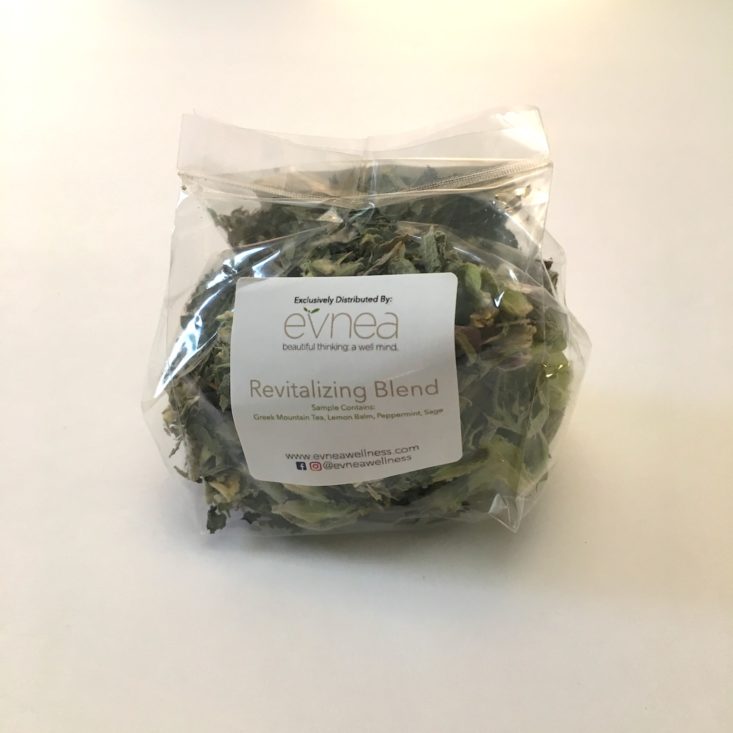BuddhiBox Yogi May 2018 Envea Tea