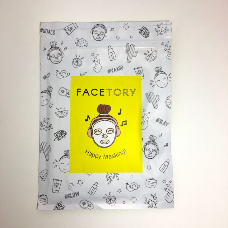 Facetory April 2018 Package Exterior