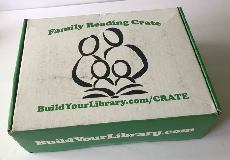 closed Family Reading Crate box