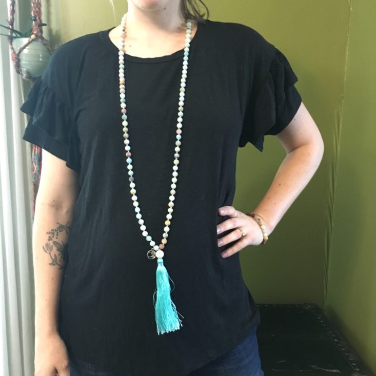Buddhibox Jewelry May 2018 Mala Necklace