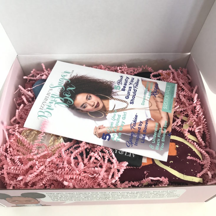open Brown Sugar Box