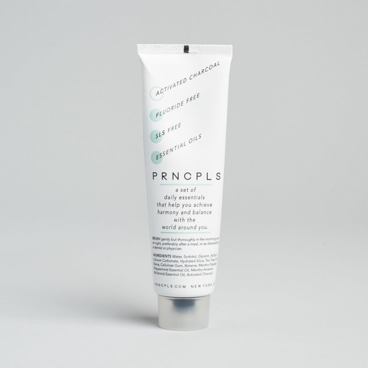 charcoal toothpaste