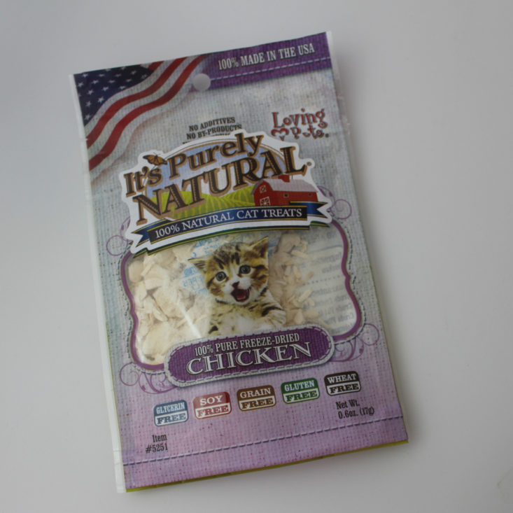 Loving Pets It’s Purely Natural Freeze Dried Chicken (0.6 oz)