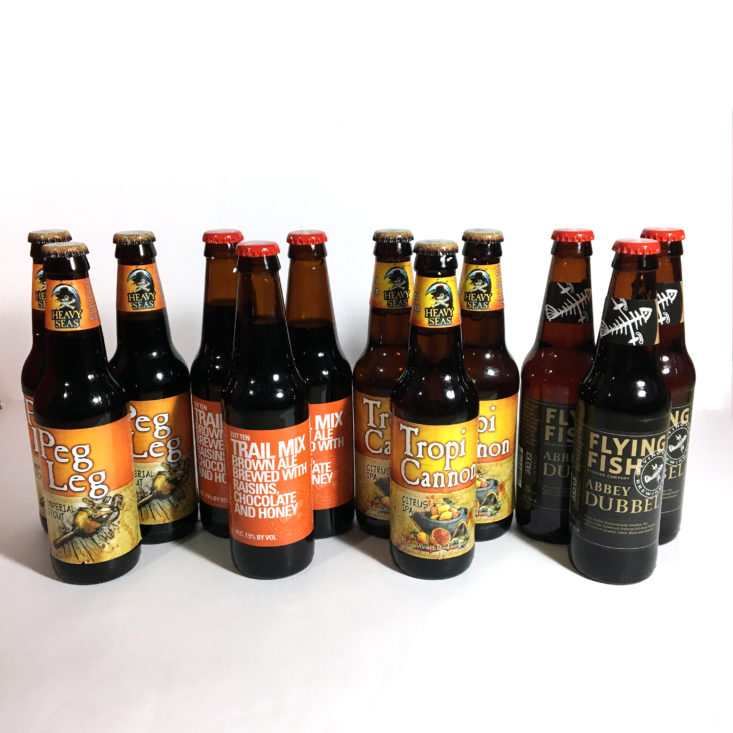 Microbrewed Beer of the Month April 2018 - Box contents