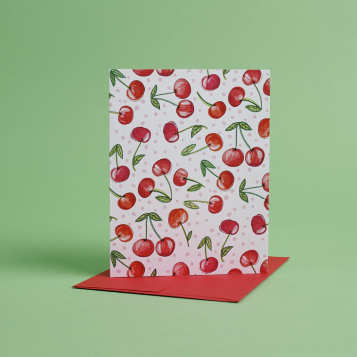 Fresh Cherries Card