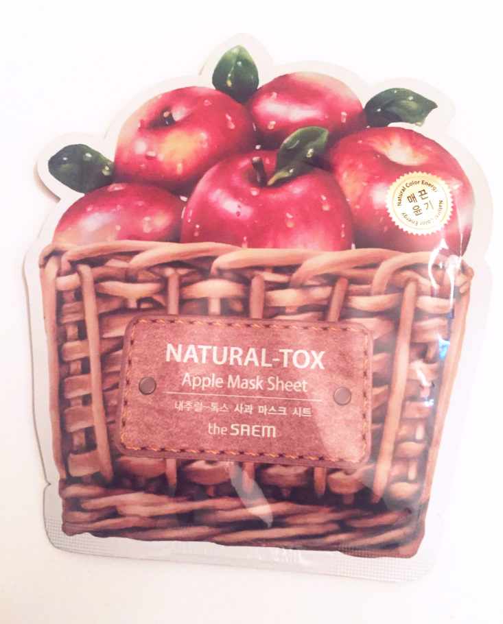 Natural-Tox Mask Sheet Apple - 
