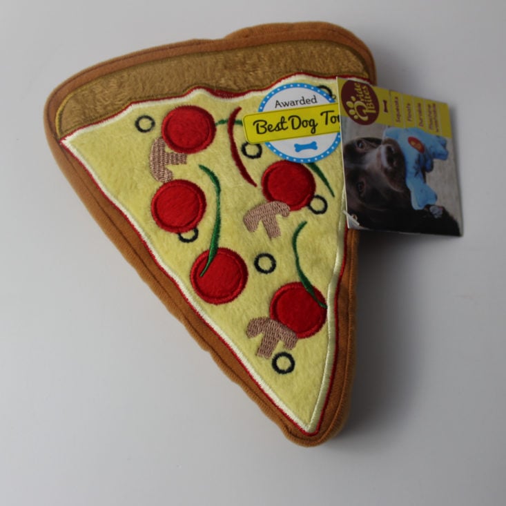 Pizza Slice Dog toy by Pridebites 