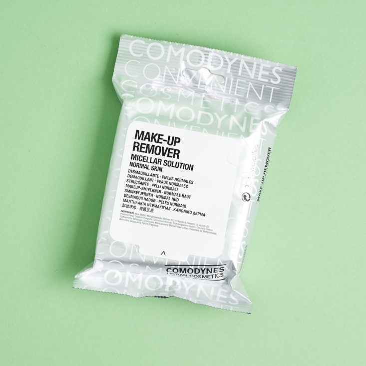 Comodynes Micellar Solution Makeup Remover Towelettes for Normal Skin