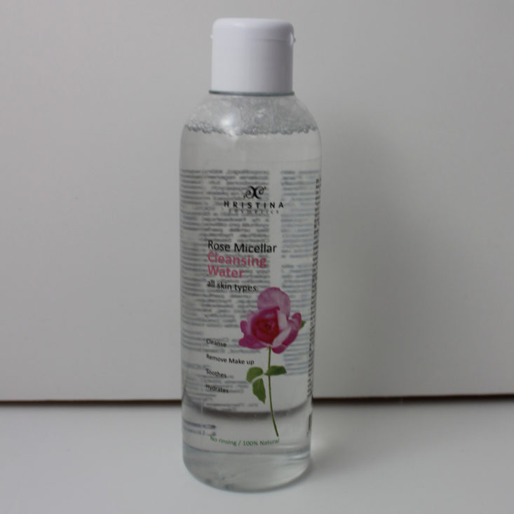 Rose Micellar Cleansing Water from Hristina Cosmetics 
