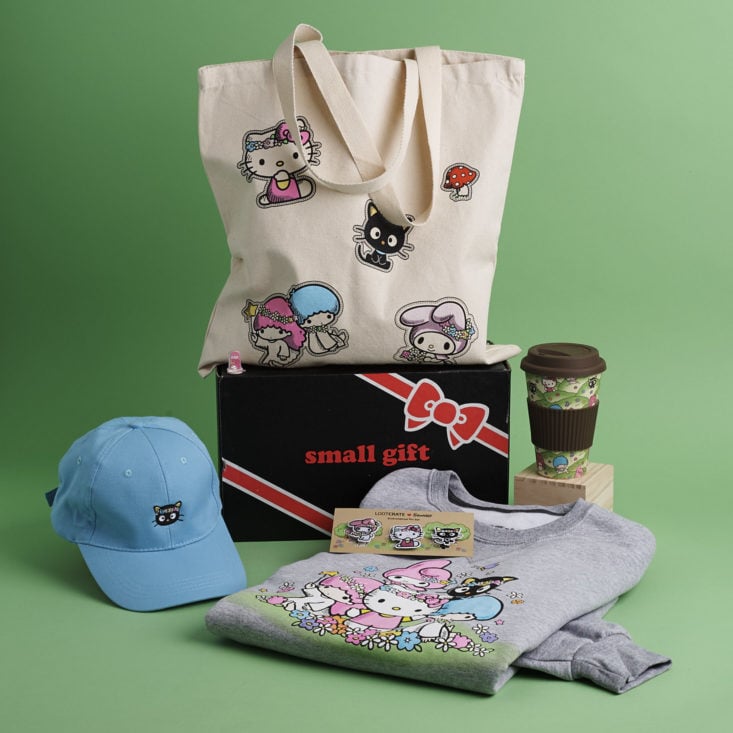 sanrio small gift crate spring box all items