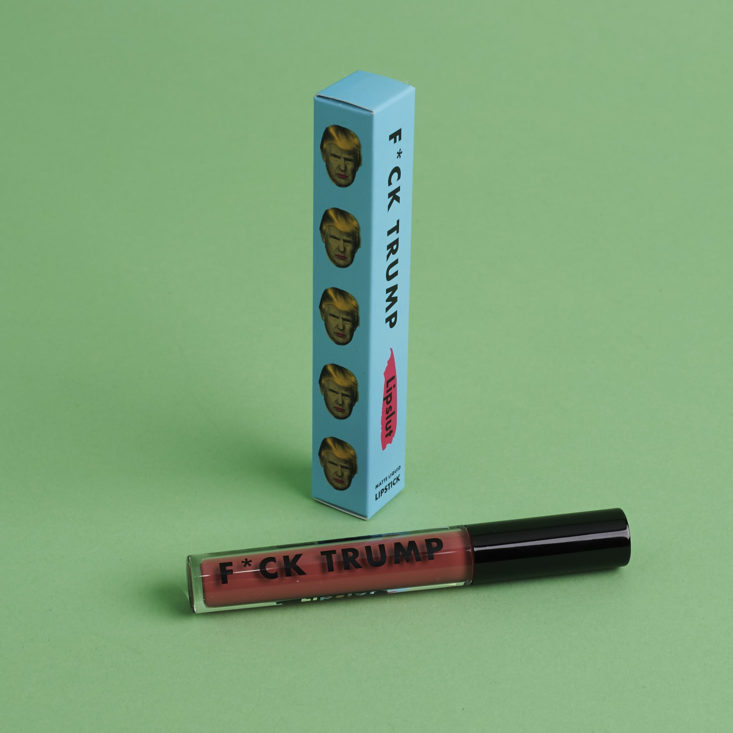 Lipslut Matte Liquid Lipstick in F Trump with box