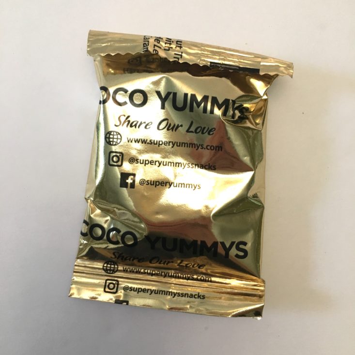 SnackSack Classic May 2018 Coco Yummys