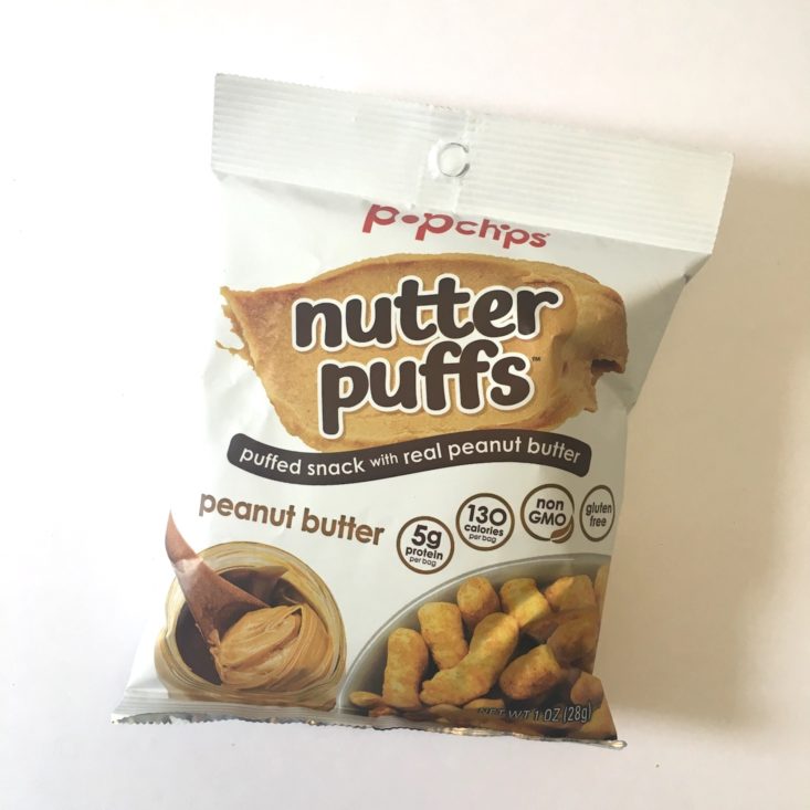 SnackSack Vegan March 2018 Peanut Butter Puffs