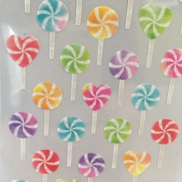 Sticky Kit April 2018 Lollipops