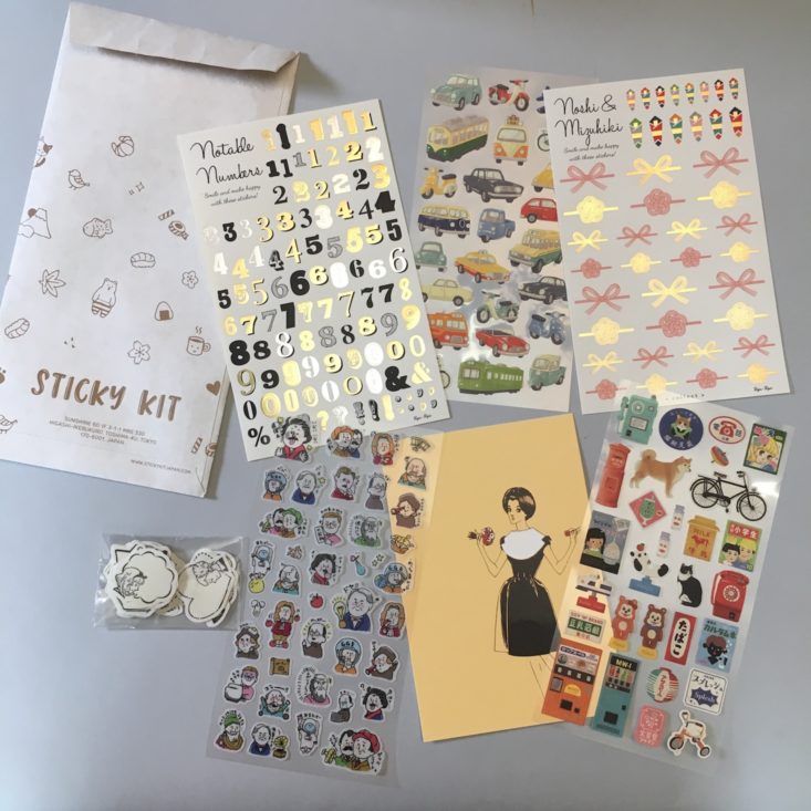 Sticky Kit May 2018 Stickers