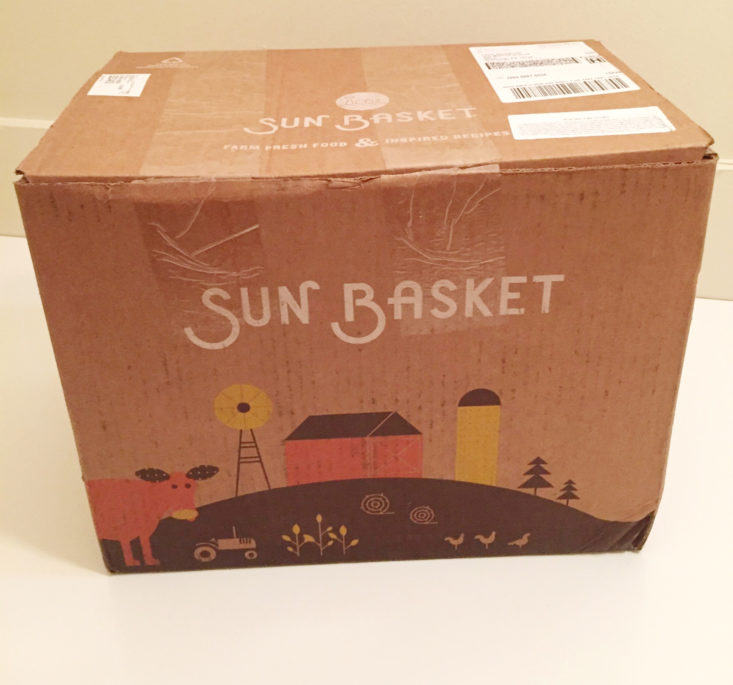 closed Sun Basket box