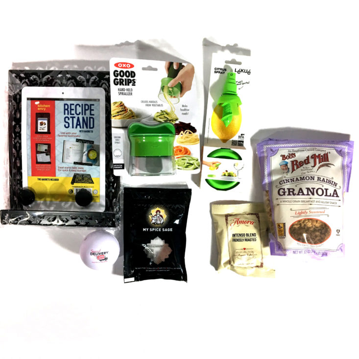 Taste of Home Spring 2018 - box contents