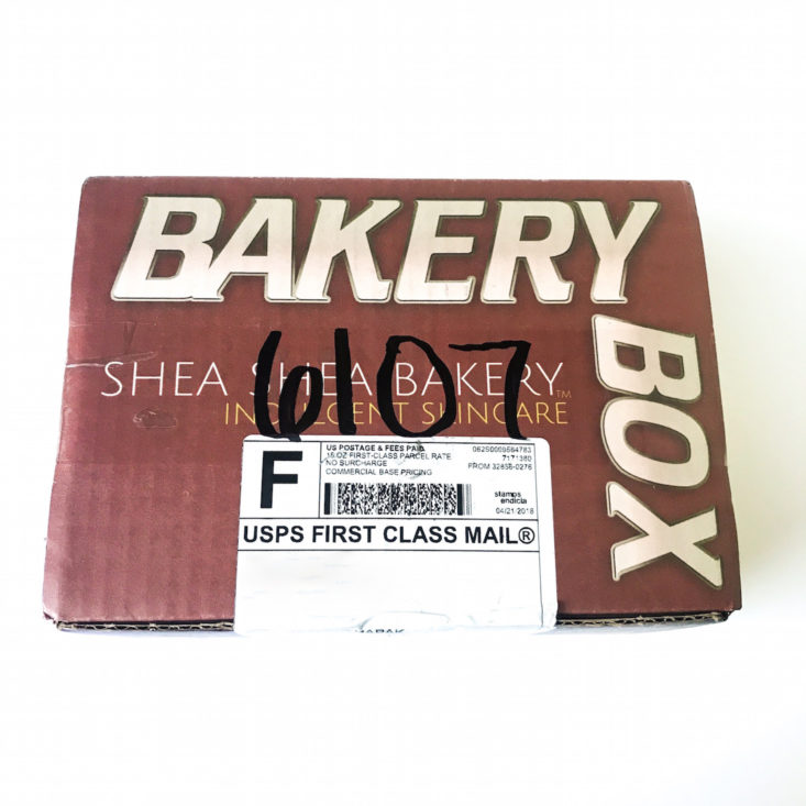 The Bakery Box April 2018 box
